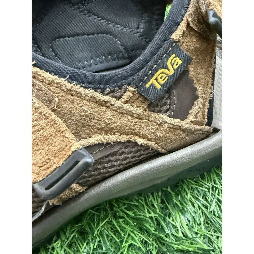 Teva Trailpulse River Sandal Outdoor Water Hiking Leather Suede Men's 8 W 10